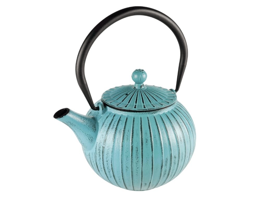 Litinová konvice Apsara 800 ml – tyrkysová