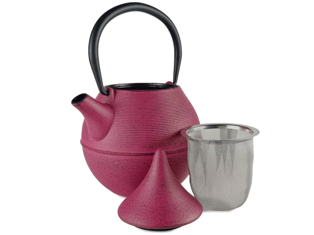 Litinová konvice Koro 700 ml – růžová